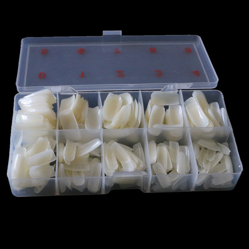 Nail Art 500 Piece Box Armor Pieces Transparent Fully Pasted Half Pasted Pieces Fake Nail Pieces Transparent French Natural Nail Art 500 Piece Box Armor Pieces Transparent Fully Pasted Half Pasted Pieces Fake Nail Pieces Transparent French Natural